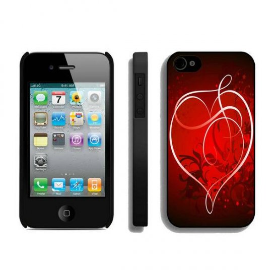 Valentine Love iPhone 4 4S Cases BSJ - Click Image to Close